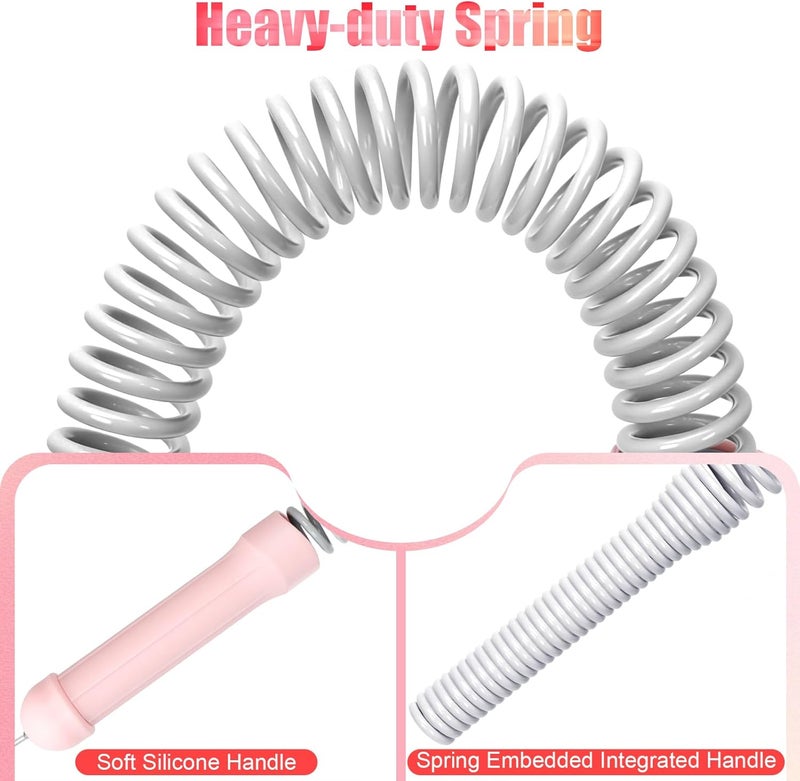 TRELC Upgrade Weighted Ropeless Battle Ropes, 2PCS Cordless Battle Rope for Home Gym, HIIT, Strength, Quiet Portable Training Rope, Workout Ropes Versatile Fitness Equipment for Men Women (Pink) - Image 3